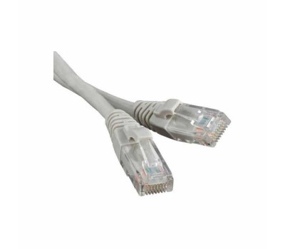 Hyperline PC-SPM-UTP-RJ45-RJ45-C5e-3M-GY, патч-корд