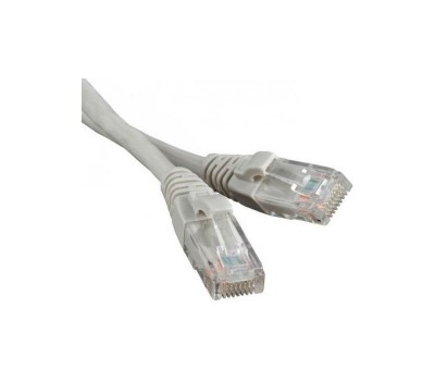 Hyperline PC-SPM-UTP-RJ45-RG45-C5e-0.5M-GY, патч-корд