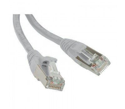 Hyperline PC-LPM-STP-RJ45-RJ45-C5e-3M-GY, патч-корд