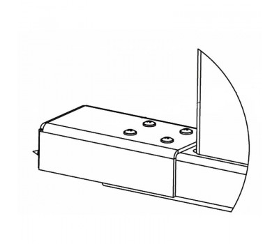 PERCo-RF01 0-07, накладка нижняя