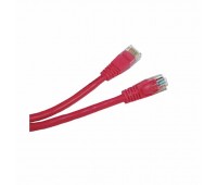 Hyperline PC-LPM-UTP-RJ45-RJ45-C5e-1M-RD, патч-корд