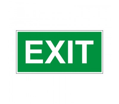 Legrand 60956, наклейка "EXIT"