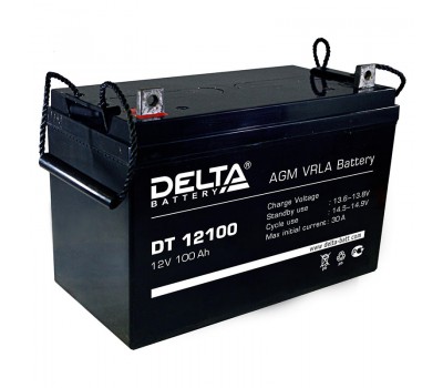 Delta DT 12100, свинцово-кислотный аккумулятор