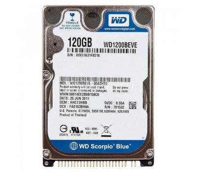 WD1200BEVE, жесткий диск