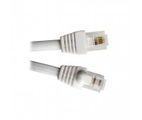 Hyperline PCM-RJ12-RJ12-1.5M-WH, патч-корд