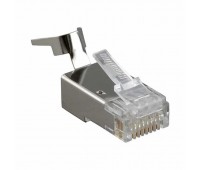 Hyperline PLUG-8P8C-UV-C6-TW-SH, разъем RJ-45