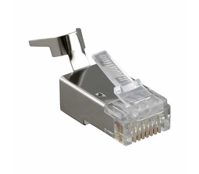 Hyperline PLUG-8P8C-UV-C6-TW-SH, разъем RJ-45