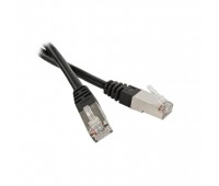 Hyperline PC-IE-LPM-UTP-RJ45-RJ45-C5e-1M-BK, патч-корд