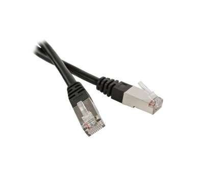 Hyperline PC-IE-LPM-UTP-RJ45-RJ45-C5e-1M-BK, патч-корд