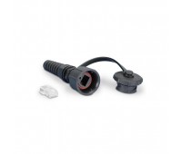 Hyperline PLUG-IE-8P8C-P-C5E-SH, разъем промышленнный