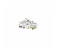 Hyperline PLUG-8P8C-U-C6-100, разъем RJ-45