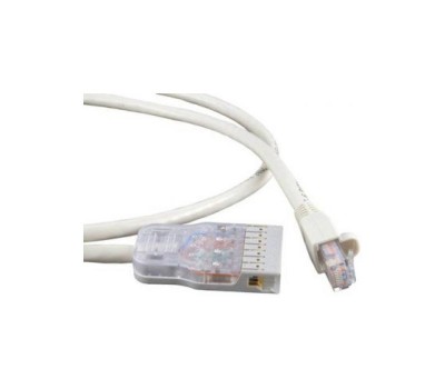 Hyperline PC-110-RJ45-4P-C6-2M-GY, патч-корд