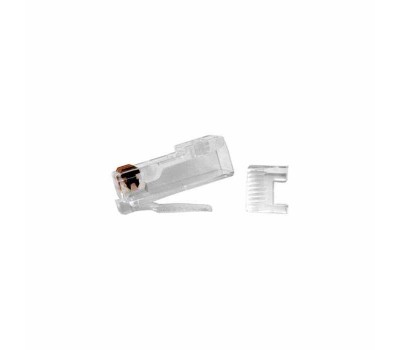 Hyperline PLUG-8P8C-SV-C5-100, разъем RJ-45