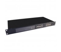 SW-21600/B, PoE коммутатор Fast Ethernet