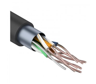 FTP 4PR 24AWG CAT5e OUTDOOR CCA, кабель витая пара