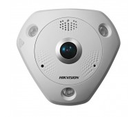 Hikvision DS-2CD6362F-IVS IP-видеокамера с ИК-подсветкой и объективом рыбий глаз антивандальная