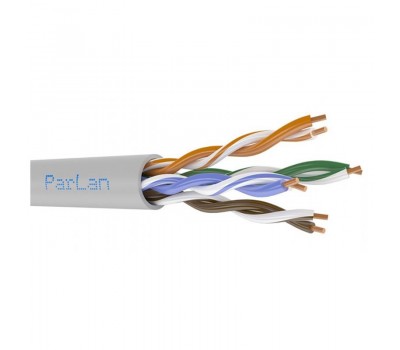 ParLan Patch U/UTP Cat5e 4*2*0.60 PVC, кабель витая пара