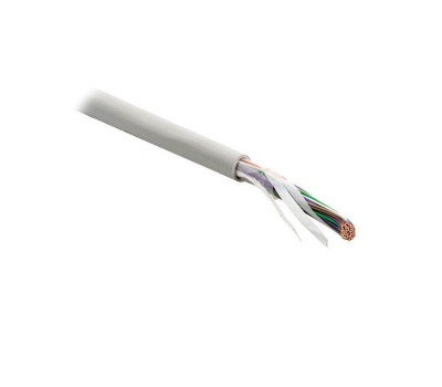 Hyperline UUTP50-C3-S26-IN-PVC-GY, кабель витая пара