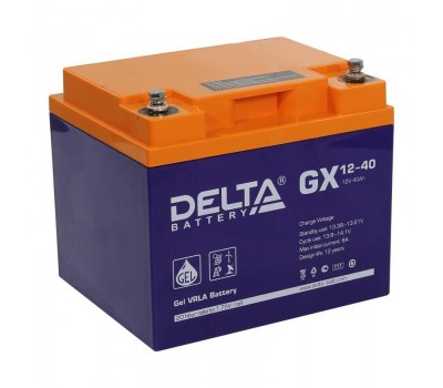 Delta GX 12-40, свинцово-кислотный аккумулятор