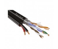 ParLan complex F/UTP2 Cat5e PVC/PEtr 2*0.75, кабель комбинированный