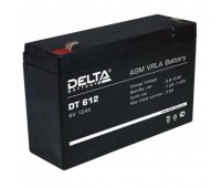 Delta DT 612, свинцово-кислотный аккумулятор