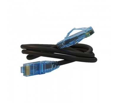 Hyperline PC-LPM-UTP-RJ45-RJ45-C6-2M-LSZH-BK, патч-корд