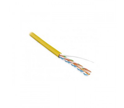 Hyperline UUTP4-C5E-S24-IN-PVC-YL-305, кабель витая пара