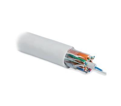 Hyperline UUTP25W-C5-S24-IN-LSZH-GY, кабель витая пара