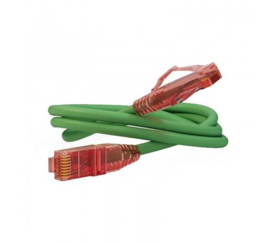 Hyperline PC-LPM-UTP-RJ45-RJ45-C5e-0.15M-LSZH-GN, патч-корд