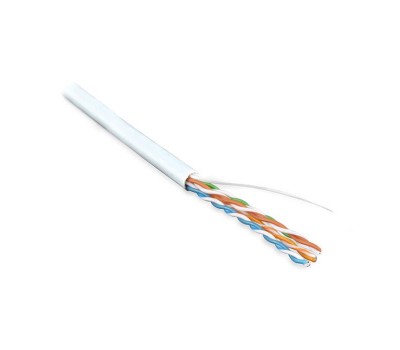 Hyperline UUTP4-C5E-S24-IN-PVC-WH-305, кабель витая пара