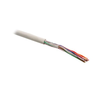 Hyperline UUTP10-C3-S26-IN-PVC-GY, кабель витая пара