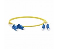 Hyperline FC-D2-9-SC/AR-SC/AR-H-1M-LSZH-YL, патч-корд волоконно-оптический