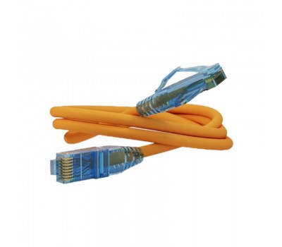 Hyperline PC-LPM-UTP-RJ45-RJ45-C6-5M-LSZH-OR, патч-корд