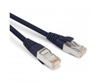 Hyperline PC-LPM-STP-RJ45-RJ45-C5e-3M-LSZH-BK, патч-корд