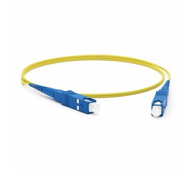 Hyperline FC-S2-9-SC/UR-SC/UR-H-1M-LSZH-YL, патч-корд волоконно-оптический