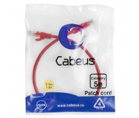 PC-UTP-RJ45-Cat.5e-0.5m-RD, патч-корд