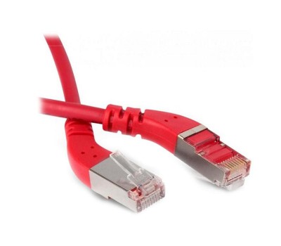 Hyperline PC-APM-UTP-RJ45/L45-RJ45/L45-C5e-1M-LSZH-RD, патч-корд