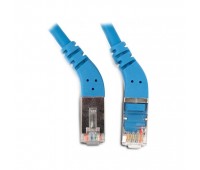 Hyperline PC-APM-UTP-RJ45/L45-RJ45/L45-C5e-1M-LSZH-BL, патч-корд