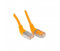 Hyperline PC-APM-UTP-RJ45/L45-RJ45/L45-C5e-1M-LSZH-OR, патч-корд