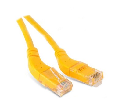 Hyperline PC-APM-STP-RJ45/L45-RJ45/L45-C5e-1M-LSZH-YL, патч-корд