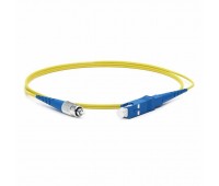 Hyperline FC-S2-9-FC/UR-SC/UR-H-5M-LSZH-YL, патч-корд волоконно-оптический