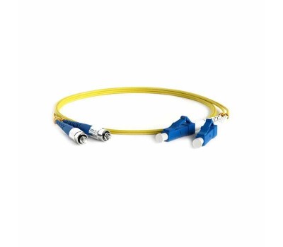 Hyperline FC-S2-9-FC/UR-FC/UR-H-5M-LSZH-YL, патч-корд волоконно-оптический