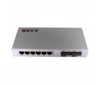 SF-100-62S5ab, неуправляемый Fast Ethernet коммутатор