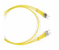 Hyperline FC-D2-9-ST/UR-ST/UR-H-10M-LSZH-YL, патч-корд волоконно-оптический