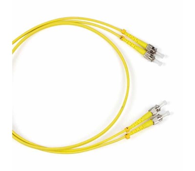 Hyperline FC-D2-9-ST/UR-ST/UR-H-10M-LSZH-YL, патч-корд волоконно-оптический