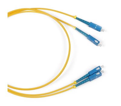 Hyperline FC-D3-9-FC/UR-FC/UR-H-2M-PVC-YL, патч-корд волоконно-оптический