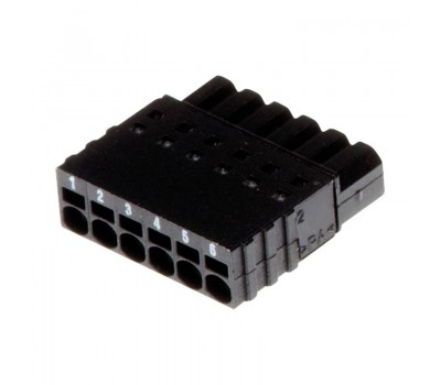 AXIS CONNECTOR A 6P2.5 STR 10PCS, 6-контактный разъем типа A