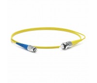 Hyperline FC-S2-9-FC/UR-ST/UR-H-1M-LSZH-YL, патч-корд волоконно-оптический