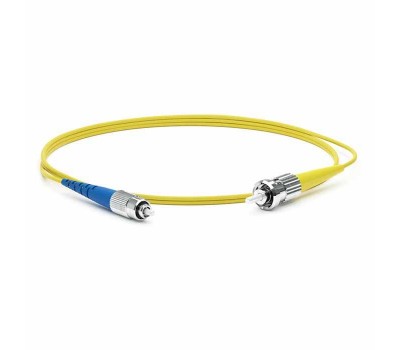 Hyperline FC-S2-9-FC/UR-ST/UR-H-1M-LSZH-YL, патч-корд волоконно-оптический