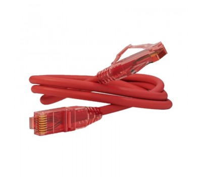 Hyperline PC-LPM-UTP-RJ45-RJ45-C5e-2M-LSZH-RD, патч-корд